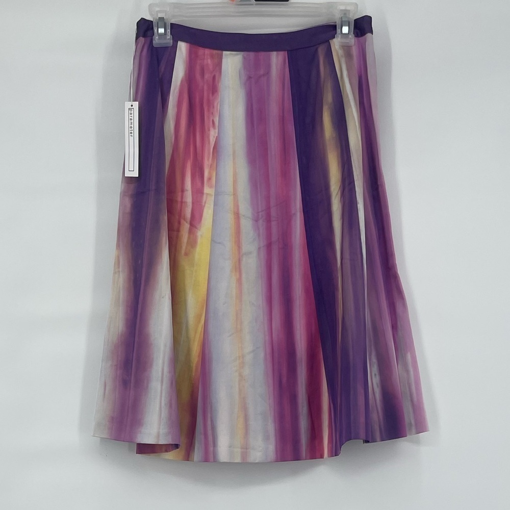 Parameter nwt water color vintage made in USA midi skirt